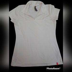 Lija golf polo shirt tee top women S